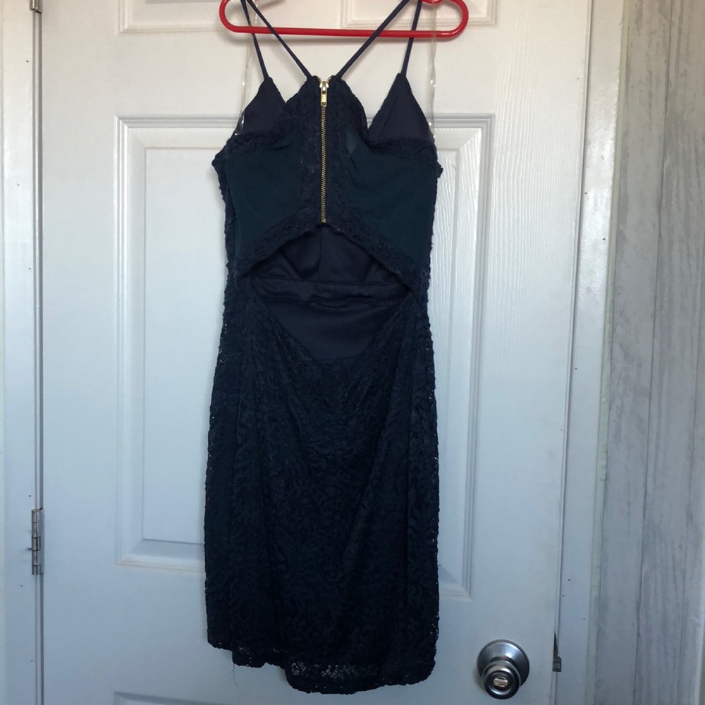 Navy blue dress